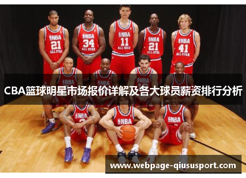 CBA篮球明星市场报价详解及各大球员薪资排行分析
